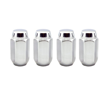 McGard - McGard Hex Lug Nut (Cone Seat) M14X1.5 / 22mm Hex / 1.635in. Length (4 - Pack) - Chrome