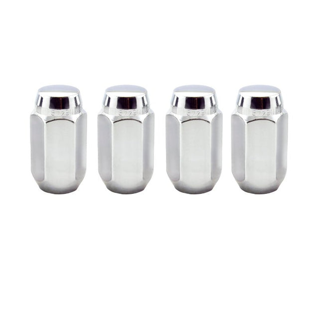 McGard - McGard Hex Lug Nut (Cone Seat) M14X1.5 / 22mm Hex / 1.635in. Length (4 - Pack) - Chrome