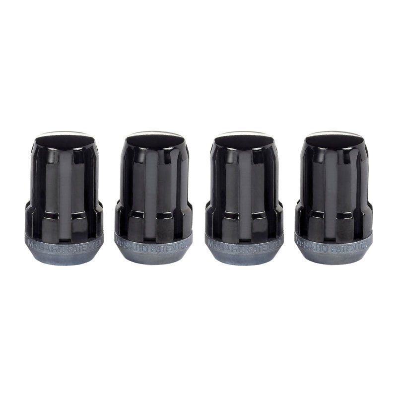 McGard - McGard SplineDrive Lug Nut (Cone Seat) M12X1.5 / 1.24in. Length (4 - Pack) - Black (Req. Tool)