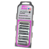 McGard - McGard SplineDrive Lug Nut (Cone Seat) M14X1.5 / 1.648in. Length (4 - Pack) - Chrome (Req. Tool)