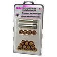 McGard - McGard SplineDrive Tuner 4 Lug Install Kit w/Locks & Tool (Cone) M12x1.5 / 13/16 Hex - Gold (CS)