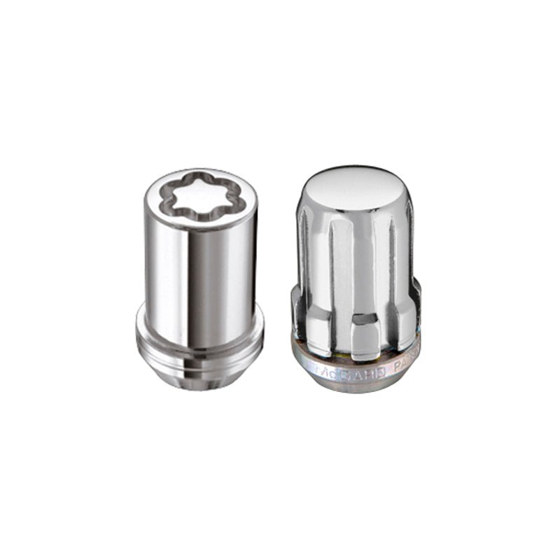 McGard - McGard SplineDrive Tuner 5 Lug Install Kit w/Locks & Tool (Cone) M12x1.5 / 13/16 Hex - Chrome (CS)