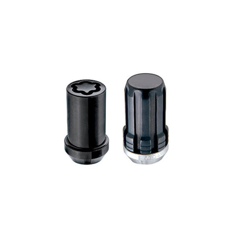 McGard - McGard SplineDrive Tuner 5 Lug Install Kit w/Locks & Tool (Cone) M14X1.5 / 22mm Hex - Blk