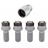 McGard - McGard Wheel Lock Bolt Set - 4pk. (Radius Seat) M14X1.5 / 17mm Hex / 26.7mm Shank Length - Black