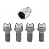 McGard - McGard Wheel Lock Bolt Set - 4pk. (Radius Seat) M14X1.5 / 17mm Hex / 26.7mm Shank Length - Chrome
