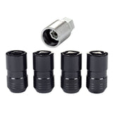 McGard - McGard Wheel Lock Nut Set - 4pk. (Cone Seat) M14X1.5 / 21mm & 22mm Dual Hex / 1.639in. L - Black