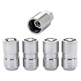 McGard - McGard Wheel Lock Nut Set - 4pk. (Cone Seat) M14X1.5 / 21mm & 22mm Dual Hex / 1.639in. L - Chrome
