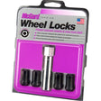 McGard - McGard Wheel Lock Nut Set - 4pk. (Tuner / Cone Seat) M12X1.5 / 13/16 Hex / 1.24in. Length - Black