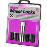 McGard - McGard Wheel Lock Nut Set - 4pk. (Tuner / Cone Seat) M12X1.5 / 13/16 Hex / 1.24in. Length - Black