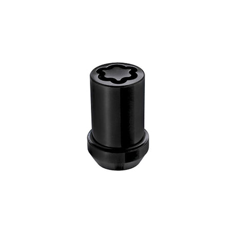 McGard - McGard Wheel Lock Nut Set - 4pk. (Tuner / Cone Seat) M12X1.5 / 13/16 Hex / 1.24in. Length - Black