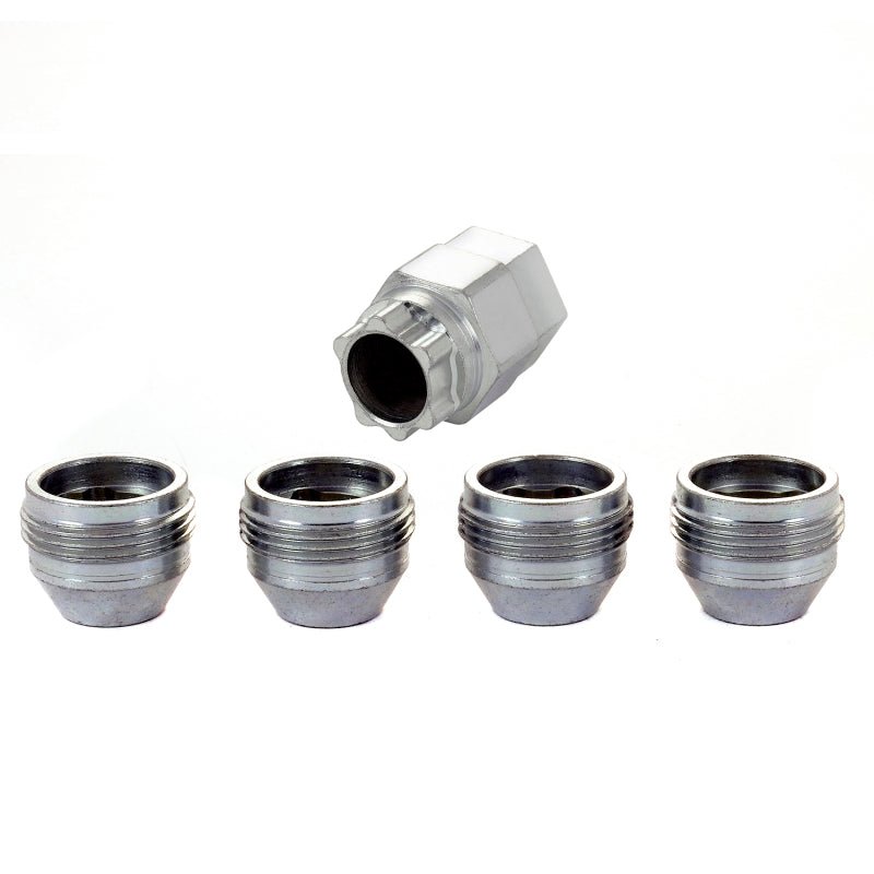 McGard - McGard Wheel Lock Nut Set - 4pk. (Under Hub Cap / Cone Seat) M12X1.5 / 19mm & 21mm Hex / .775in. L