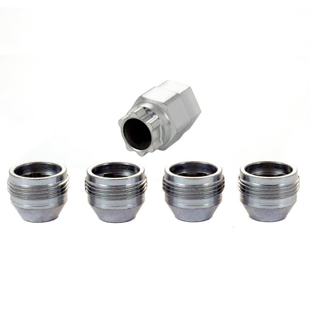 McGard - McGard Wheel Lock Nut Set - 4pk. (Under Hub Cap / Cone Seat) M12X1.5 / 19mm & 21mm Hex / .775in. L