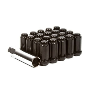 Method Wheels - Method Lug Nut Kit - Extended Thread Spline - 12x1.5 - 6 Lug Kit - Black - Panda Motorworks