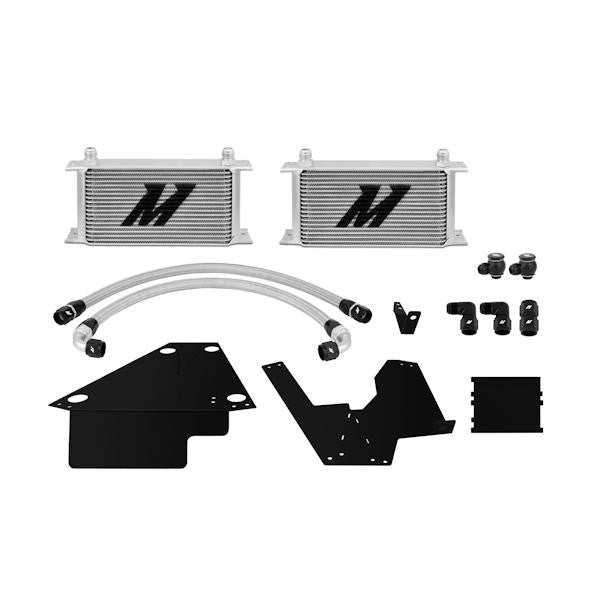 Mishimoto 08+ Mitsubishi Evolution X Oil Cooler Kit - Panda Motorworks - 6