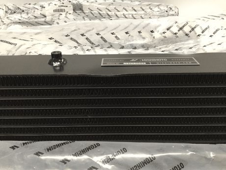 Mishimoto - Mishimoto 2014 - 2016 Ford Fiesta ST 1.6L Front Mount Intercooler (Black) Kit w/ Pipes (Black)