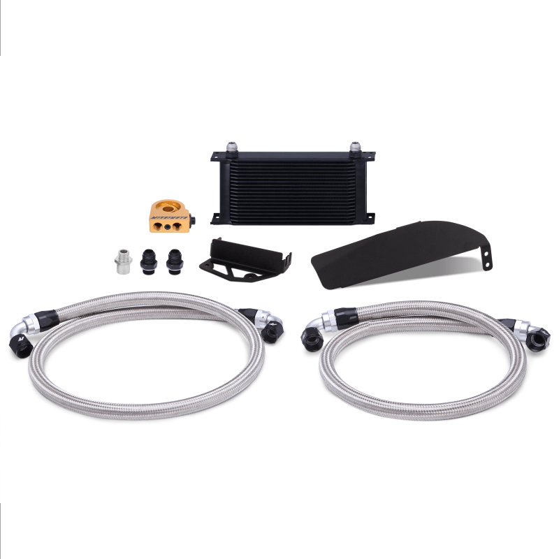 Mishimoto - Mishimoto 2017+ Honda Civic Type R Direct Fit Oil Cooler Kit - Black