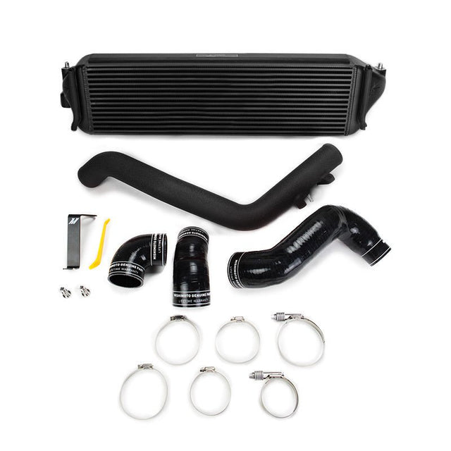 Mishimoto - Mishimoto 2017+ Honda Civic Type R Intercooler Kit - Black Intercooler Black Pipes