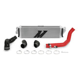 Mishimoto - Mishimoto 2017+ Honda Civic Type R Intercooler Kit - Silver Intercooler Red Piping