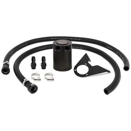 Mishimoto - Mishimoto 2021+ Ford Bronco 2.3L Baffled Oil Catch Can - PCV Side - Black - Panda Motorworks