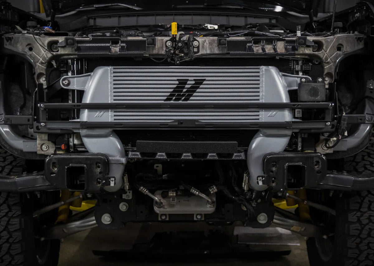 Mishimoto - Mishimoto 21+ Ford Bronco 2.3L High Mount Intercooler Kit (With Pipes) - Panda Motorworks