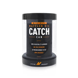 Mishimoto Baffled Catch Can Kit PCV Side Black - Panda Motorworks