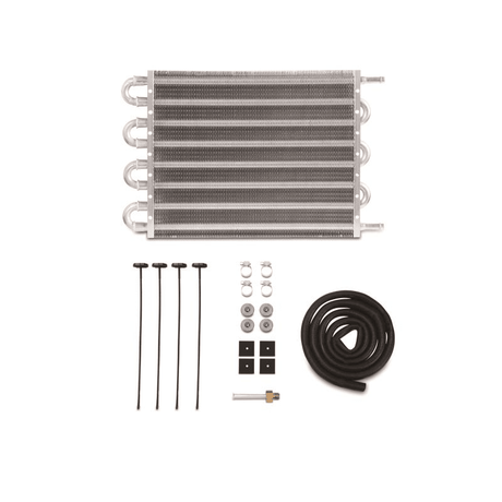 Mishimoto - MISHIMOTO UNIVERSAL TRANSMISSION FLUID COOLER, 12" X 10" X 0.75"