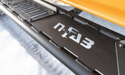 N - Fab - N - FAB 2021 Ford Bronco 4 Door Roan Running Boards - Textured Black - Panda Motorworks