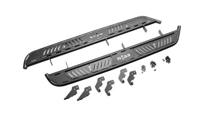 N - Fab - N - FAB 2021 Ford Bronco 4 Door Roan Running Boards - Textured Black - Panda Motorworks