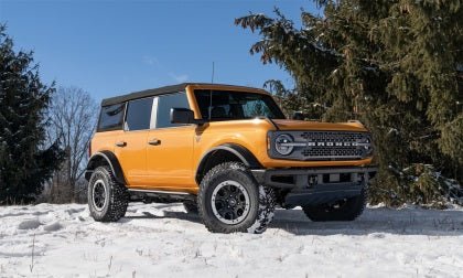 N - Fab - N - Fab Trail Slider Steps 2021 Ford Bronco 4 Door - Textured Black - Panda Motorworks