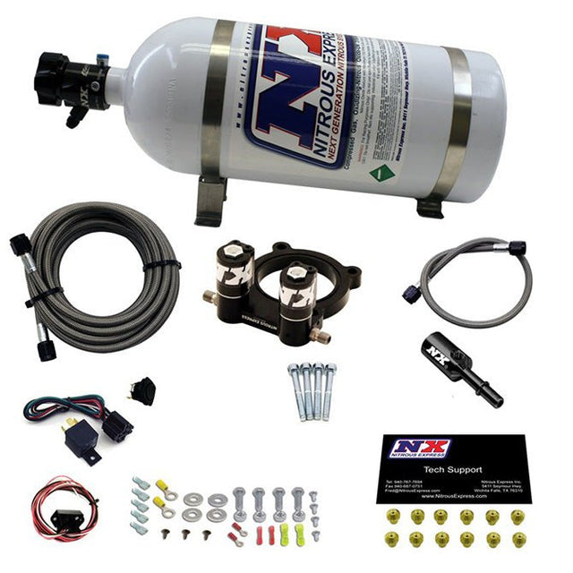 Nitrous Express - Nitrous Express Ford 4 Cyl Nitrous Plate System - 2.0/2.3L Ecoboost