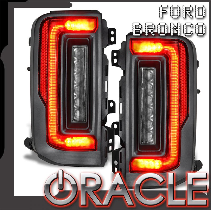 ORACLE Lighting - Oracle Lighting 21 - 22 Ford Bronco Flush Style LED Taillights - Panda Motorworks