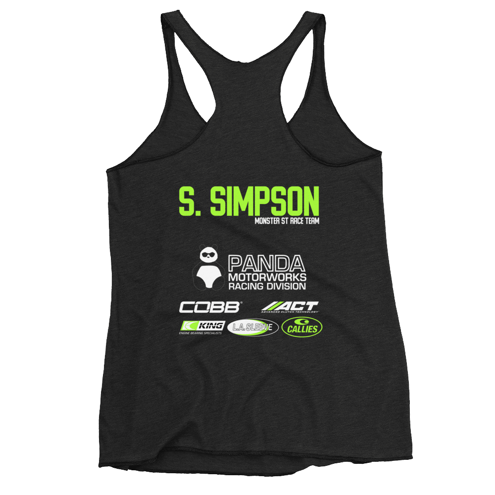 Panda Motorworks - Monster ST Racing Team Official Women's Tank