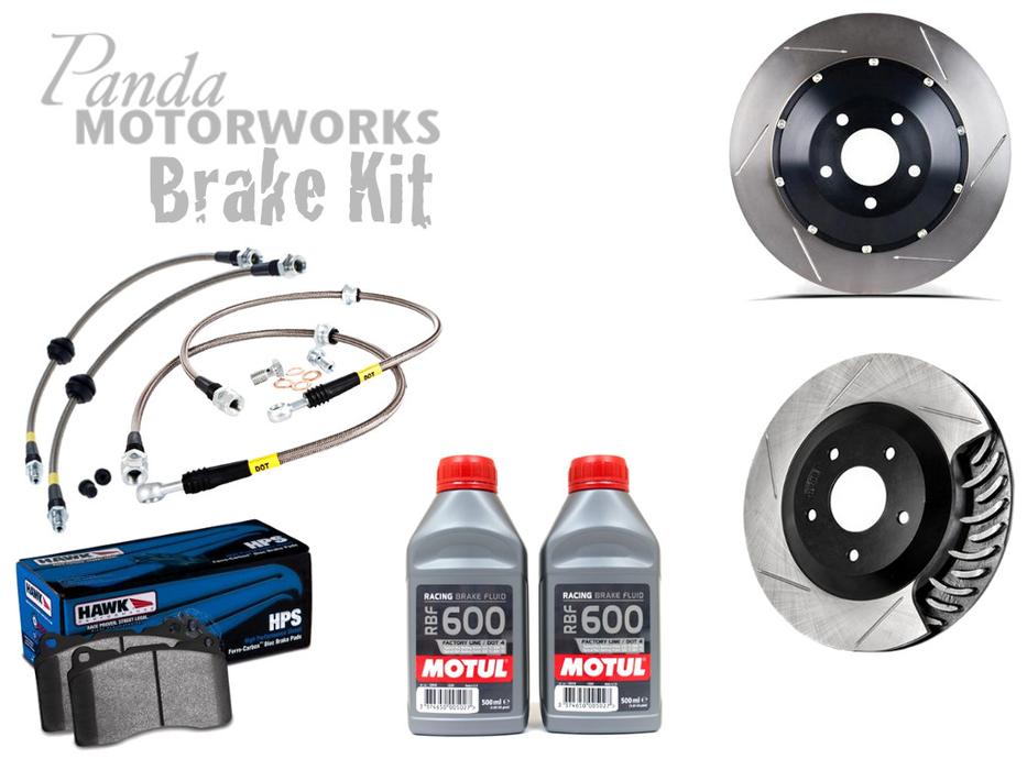 Panda Motorworks - Panda Motorworks Front & Rear Focus RS Brake Kit