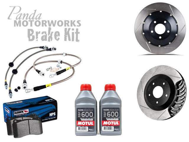 Panda Motorworks - Panda Motorworks Front & Rear Focus RS Brake Kit