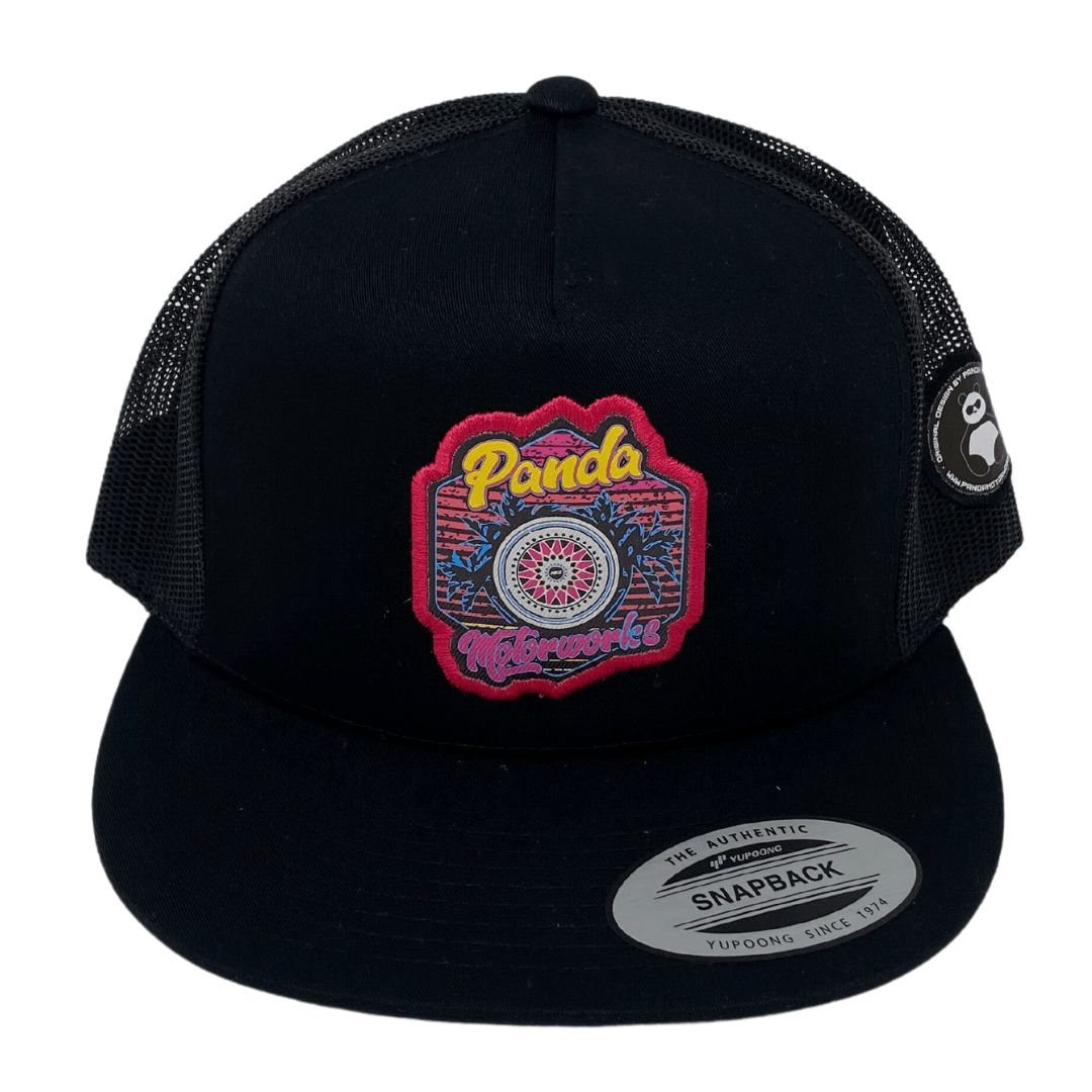 Panda Motorworks - Panda Motorworks Neon Summer Patch Snapback Hat - Panda Motorworks