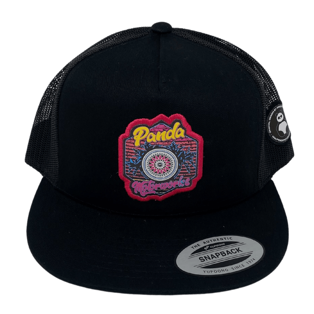 Panda Motorworks - Panda Motorworks Neon Summer Patch Snapback Hat - Panda Motorworks