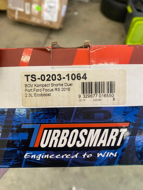 Panda Motorworks - **Used** Turbosmart Kompact Shortie Dual Port BOV - Focus RS
