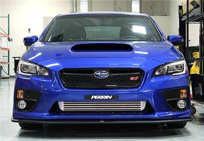 Perrin Performance - Perrin 06+ WRX/STi Black License Plate Delete Panel