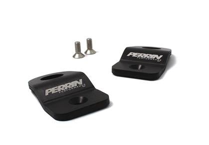 Perrin Performance - Perrin 08 - 14 Subaru WRX Red Upper Radiator Bracket Set