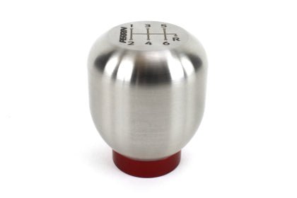 Perrin Performance - Perrin 17 - 18 Honda Civic Brushed Stainless Steel Large Shift Knob - 6 Speed