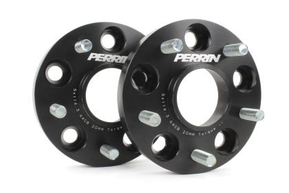Perrin Performance - Perrin 17 - 18 Honda Civic Si 64.1mm Hub 5x114.3 20mm Wheel Spacers (One Pair)