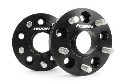 Perrin Performance - Perrin 17 - 18 Honda Civic Type R 64.1mm Hub 5x114.3 27mm Wheel Spacers (One Pair)