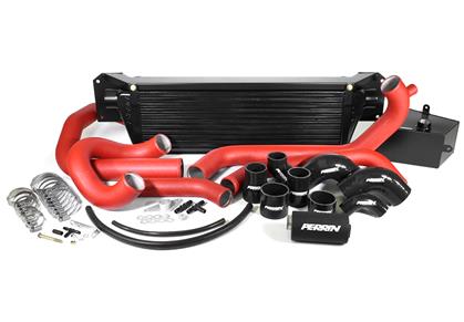 Perrin Performance - Perrin Performance 2015 - 2017 Subaru WRX & STI Front Mount Intercooler (Black Core and Beam)