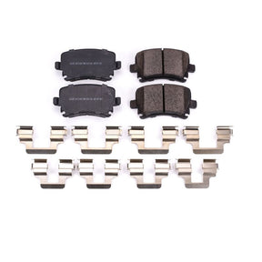 PowerStop - Power Stop 06 - 09 Audi A3 Rear Z17 Evolution Ceramic Brake Pads w/Hardware - Panda Motorworks