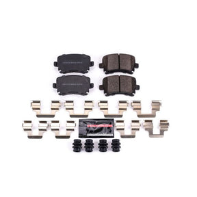 PowerStop - Power Stop 06 - 09 Audi A3 Rear Z23 Evolution Sport Brake Pads w/Hardware - Panda Motorworks