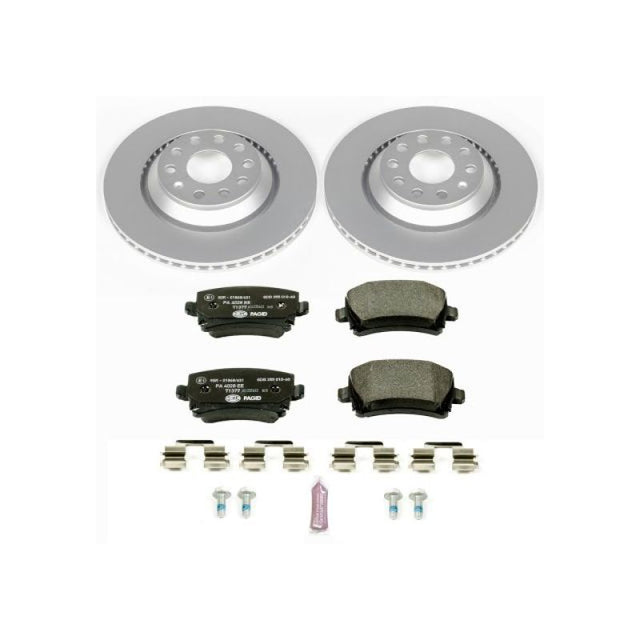 PowerStop - Power Stop 09 - 17 Volkswagen CC Rear Euro - Stop Brake Kit - Panda Motorworks