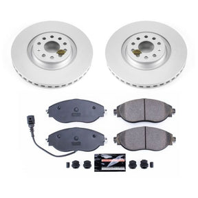 PowerStop - Power Stop 12 - 17 Volkswagen CC Front Z23 Evolution Sport Coated Brake Kit - Panda Motorworks