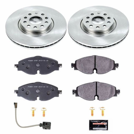 PowerStop - Power Stop 15 - 18 Audi A3 Front Track Day SPEC Brake Kit - Panda Motorworks