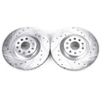 PowerStop - Power Stop 15 - 18 Audi S3 Front Evolution Drilled & Slotted Rotors - Pair