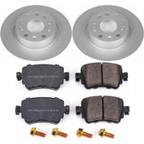 PowerStop - Power Stop 15 - 18 Volkswagen Golf Rear Z23 Evolution Sport Coated Brake Kit - Panda Motorworks
